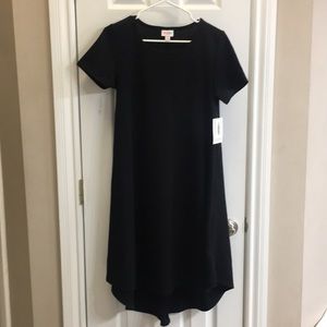 LulaRoe XS Black Carly dress